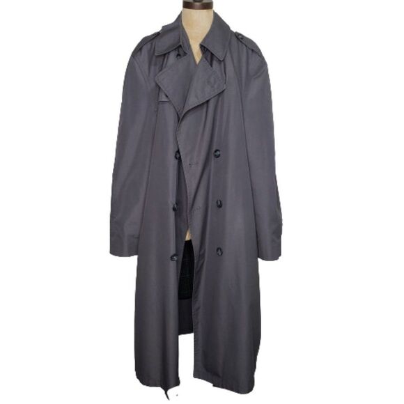 Vintage Christian Dior Insulated Trench Coat Size 44